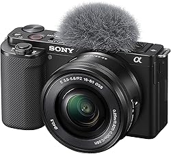 Sony Alpha ZV-E10 Interchangeable Lens Vlog Camera