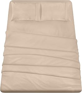 Utopia Bedding 3-Piece Twin Bed Sheets Set (Beige)