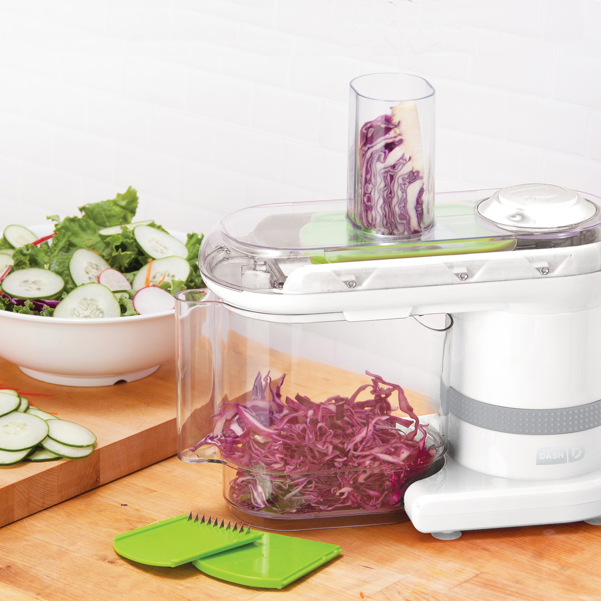Dash Electric Mandoline & Food Slicer, White Buy Online in United Arab