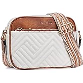 BOSTANTEN Quilted Crossbody Bags for Women Vegan Leather Purses Small Shoulder Handbags with Wide Strap | Quilted, Small, with Wide Strap, Quilted, Purses, Small
