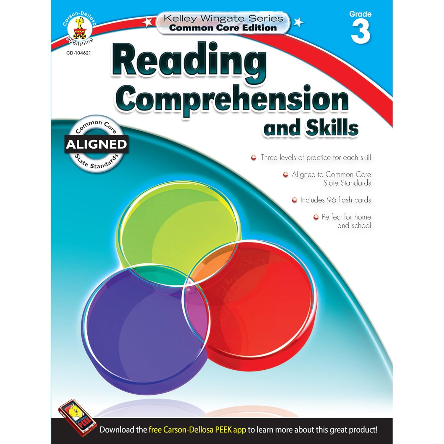 Reading Comprehension And Skills Grade 3 Kelley Wingate Common Core Editions Amazon In Carson Dellosa Publishing Books