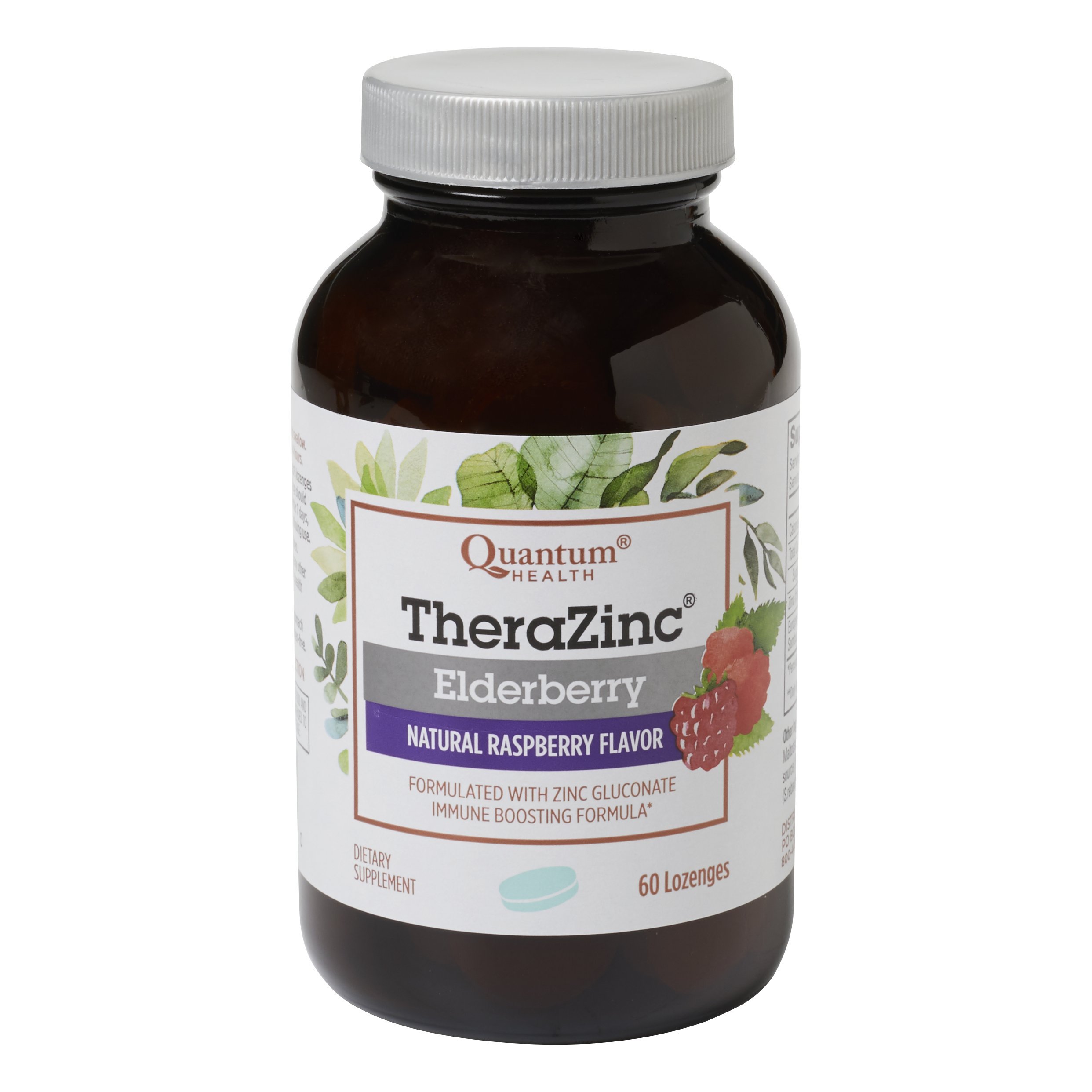 Thera Zinc Elderberry Lozenges, 14 Count (Pack of 12