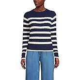 Lands' End Women's Drifter Modern Cable Crew Sweater