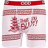 Odd Sox – Top Ramen & Cup Noodles – Novelty Boxer Briefs – Licensed Soup Flavor Graphic Underwear – Fun Food Print Gift