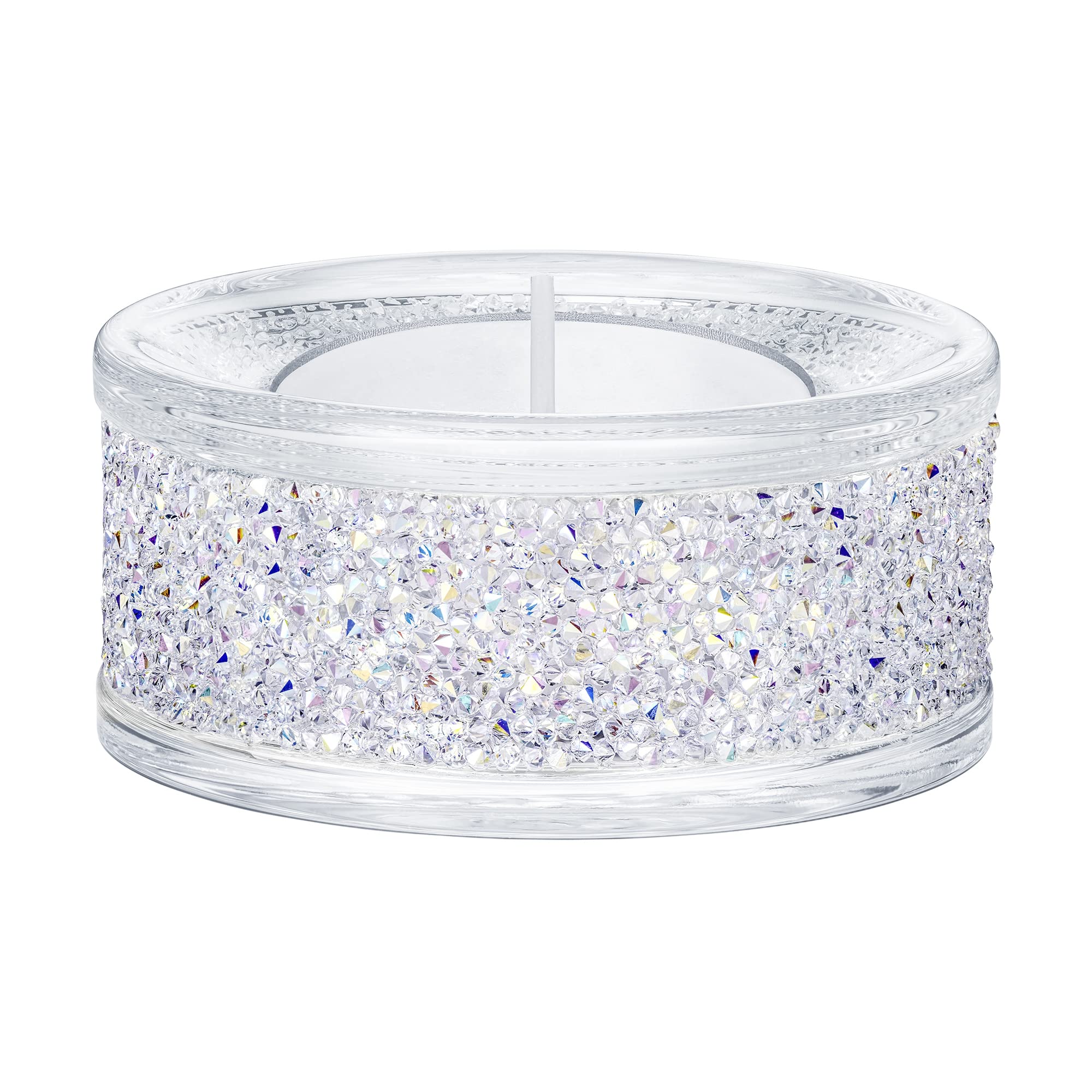 Swarovski Shimmer Tea Light Holders, Crystal AB