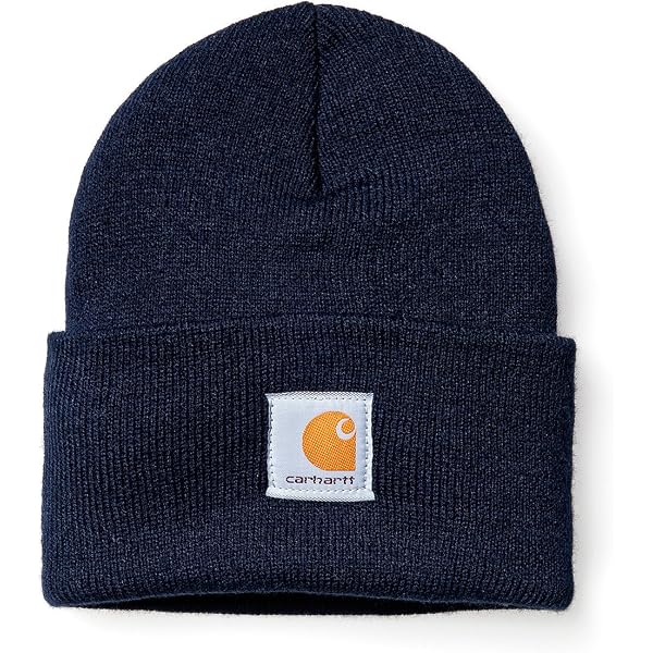 Champion Logo Cuff Beanie, Black/Red/Blue, One Size at  display picture 2