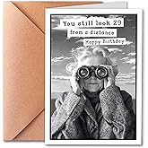 PTRUKD, Funny Birthday CardS for Women, 60th birthday cards for women, Suitable for 50th, 60th, 70th, 80th, 90th Birthday, Teasing The Years In A Humorous Way, Birthday Gifts for Friend | Sister | BestFriend
