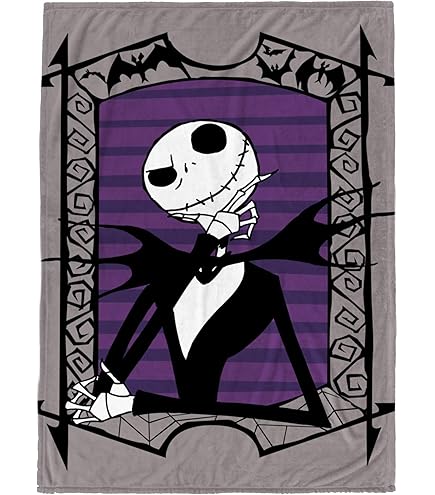 Amazon.com: Disney The Nightmare Before Christmas Blanket Throw
