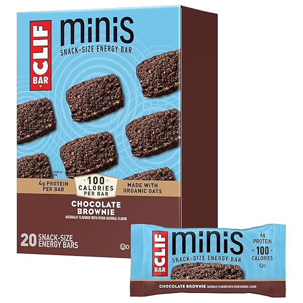 CLIF BAR MINIS – CHOCOLATE BROWNIE FLAVOR –...