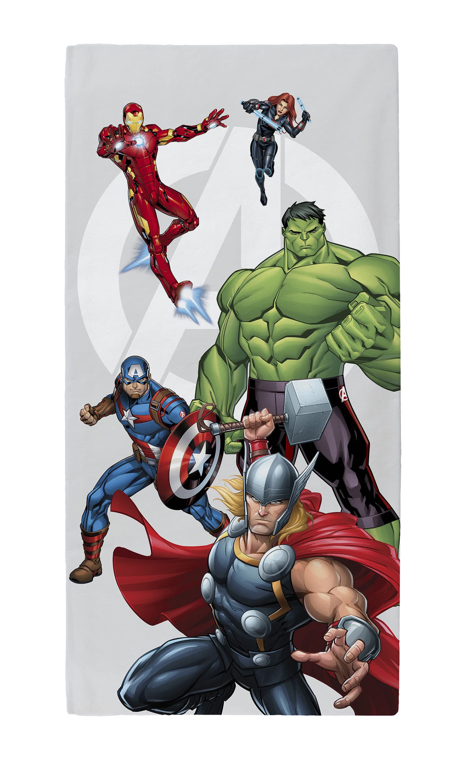 Disney Marvel Avengers Official Beach Bath Towel - 100% Cotton