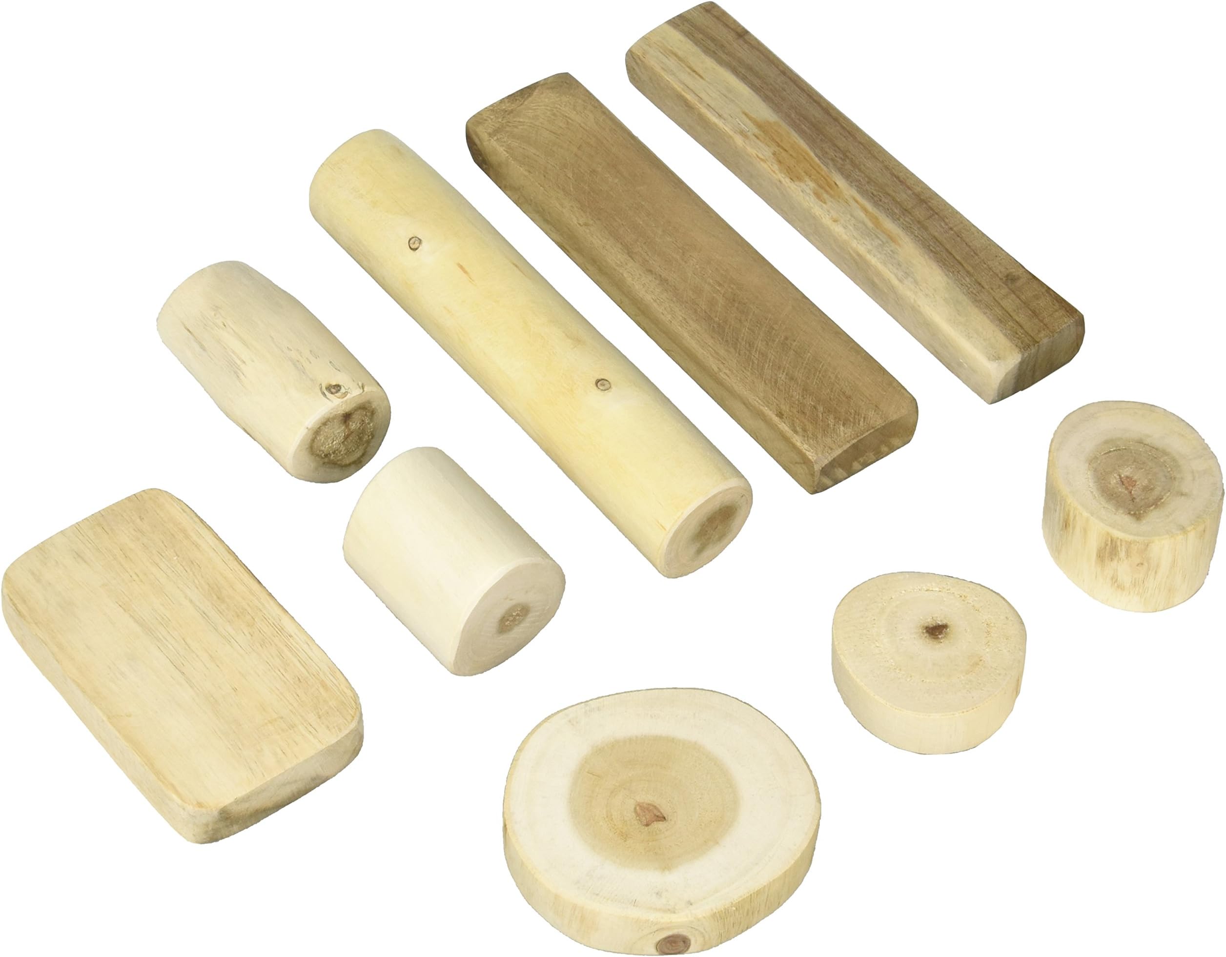 Tree Blocks 36 Piece Barkless Set in a Bag Building & Construction for Ages 3 to 6
