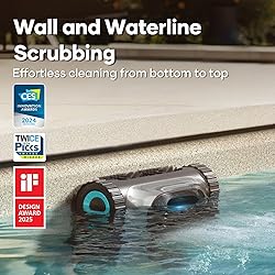 AIPER Scuba S1 Cordless Robotic Cleaner, Smart