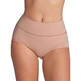 Leonisa SmartShape Thong Slimming High Waisted Compression Panties - Tummy Control Underwear for Women