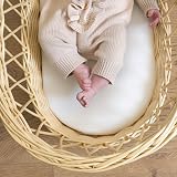 Clair de Lune Moses Basket Fibre Mattress Hypo-Allergenic 65x28 cm view 5