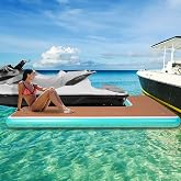 ACWYENN L-Shaped Inflatable Jet Ski Dock | Inflatable Boat Bumper Fender for Docking Your Jet Ski, Yachts, Fishing Pontoon Boat