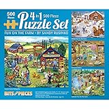 Bits and Pieces – 4-in-1 Multi-Pack - 500 Piece