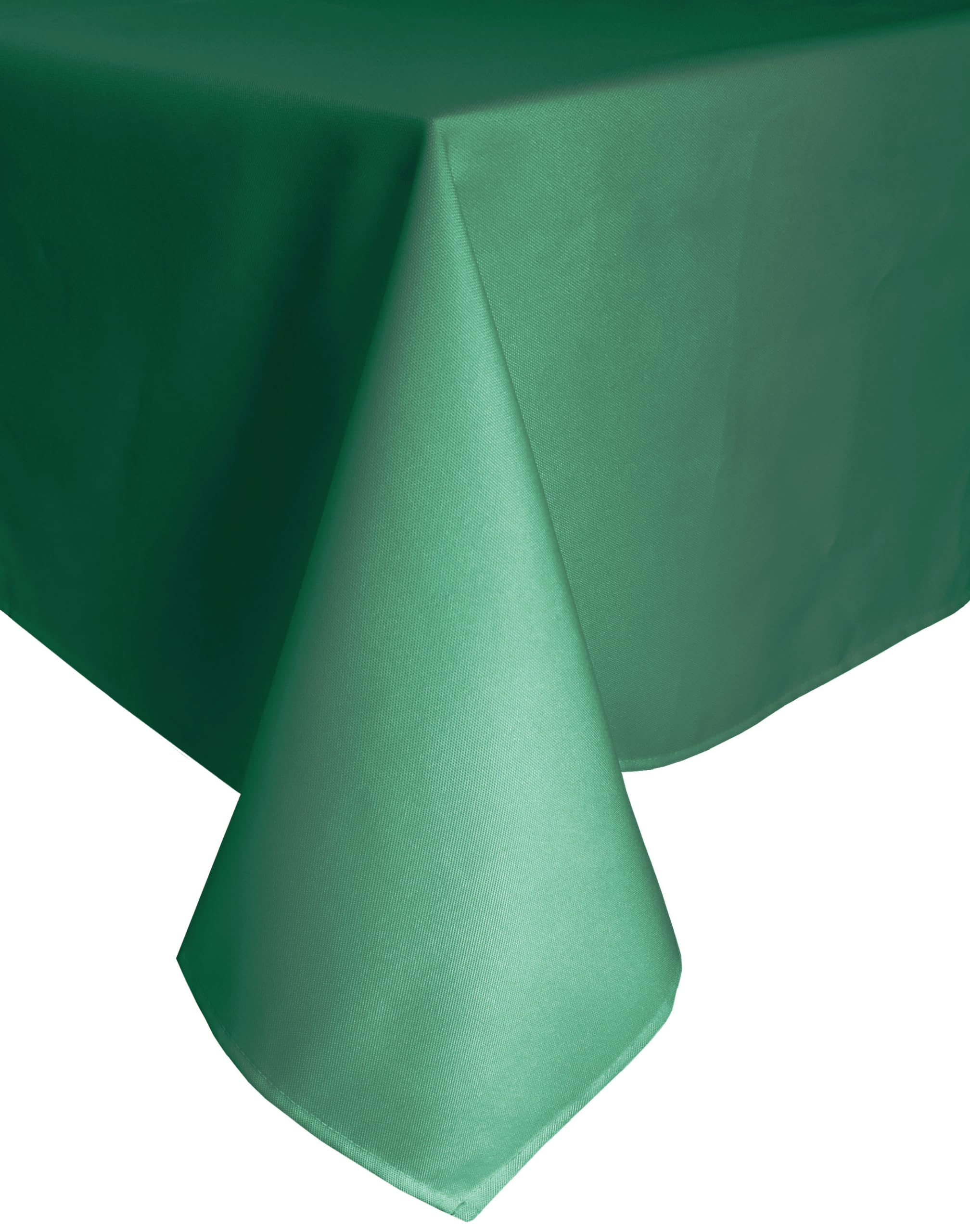 Olivia Rocco Waterproof Table Cloths Wipe Clean Tablecloth Rectangular Picnic Mat Stain Resistant Wipeable Tablecloths Polyester Washable Table Cover for Kitchen Dining Outdoor, 145x200cm, Green