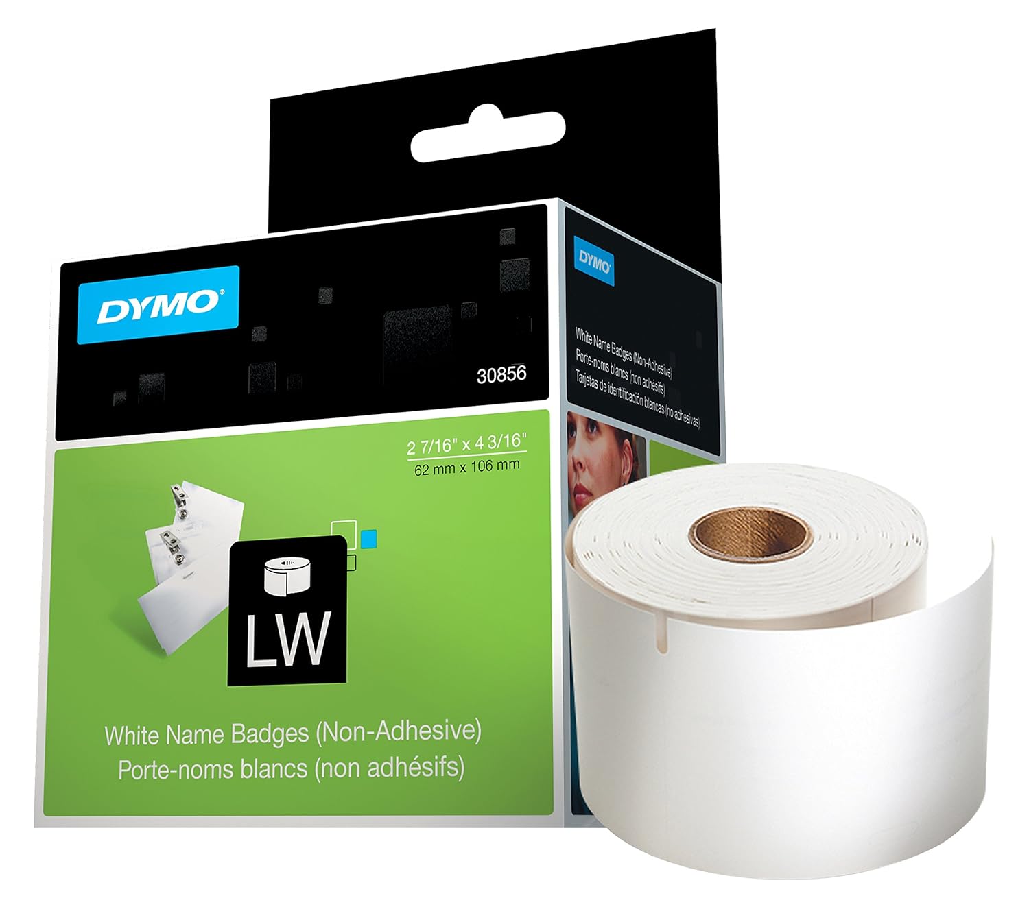 DYMO LW Non-adhesive Name Badge Labels for LabelWriter Label Printers,... | eBay