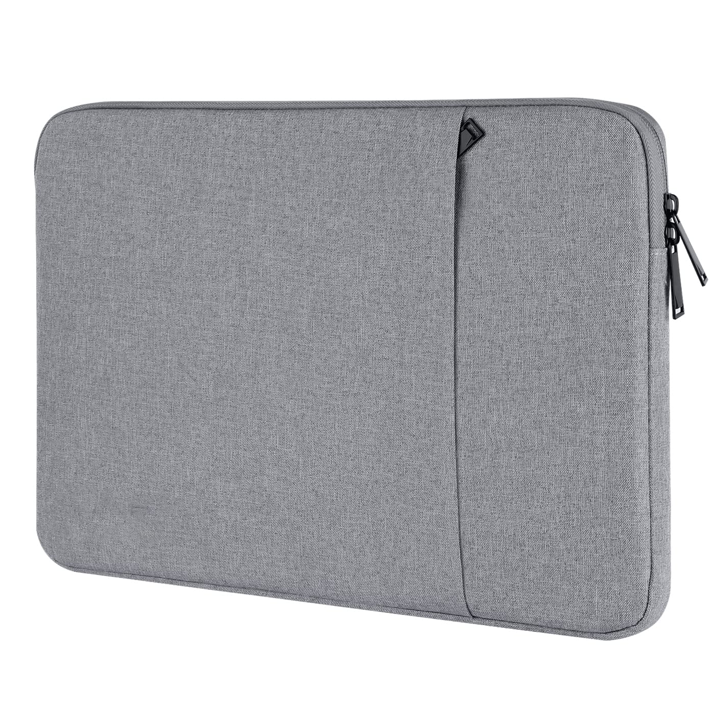 Boojarr 14-15.6 Inch Laptop Sleeve Case Compatible with 16 Inch New MacBook Pro/ 14 Inch MacBook Pro, 15" Surface Book, Chromebook Notebook Waterproof Shockproof Computer Cover Bag, Grey
