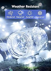 Minetom USB Fairy Lights Plug in, 33 Feet 100 LED