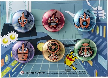 Amazon ポケモンセンターオリジナル 缶バッジセット ロトム バッジ おもちゃ