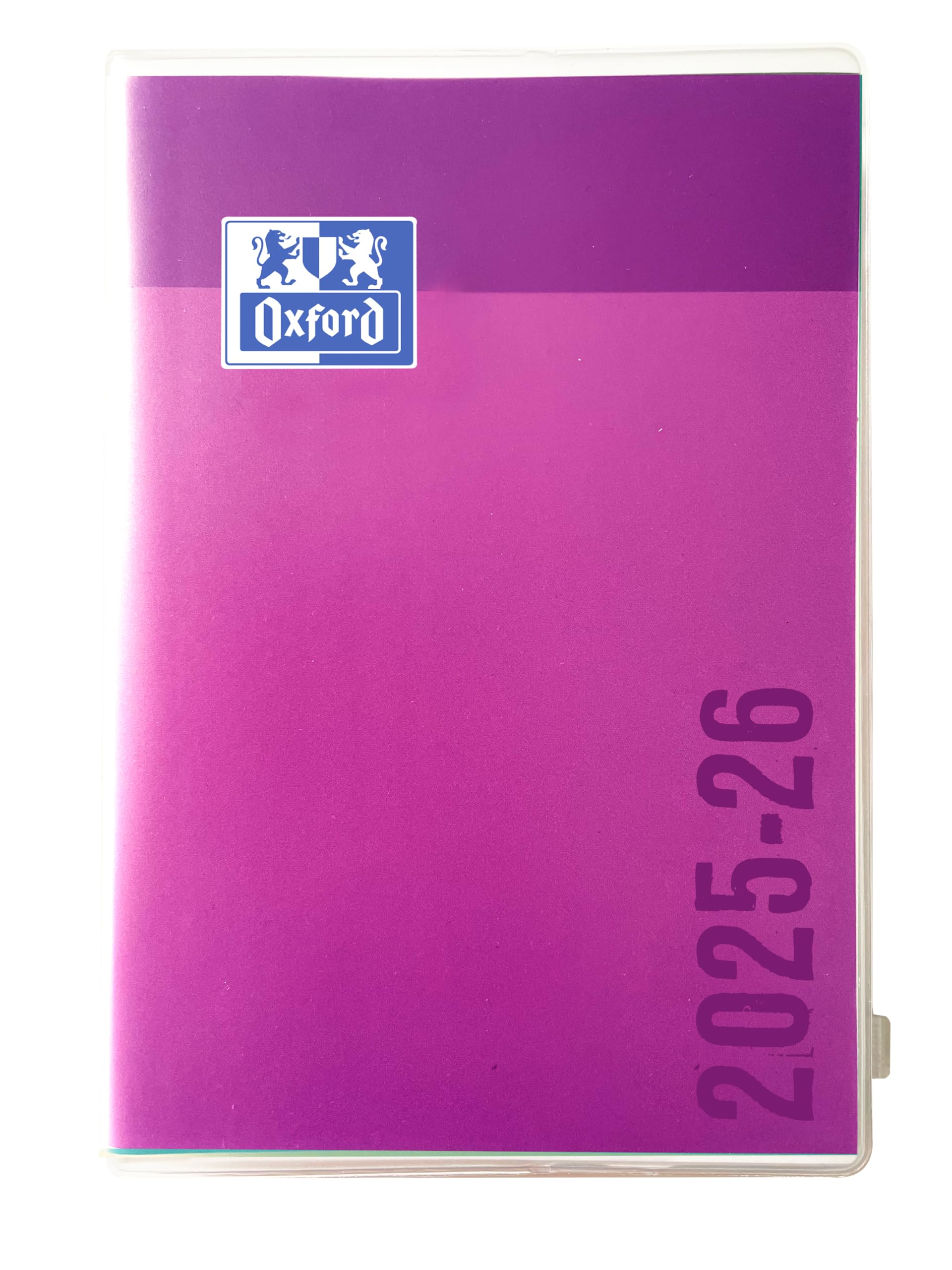 Oxford Creation – 1 Day Per Page Academic Diary Day 2018-2019 352 Pages 12 x 18 cm purple