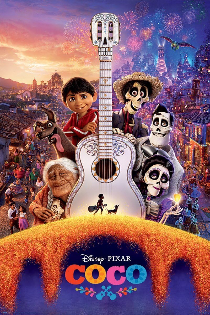 Disney Laminated Coco Guitar Maxi Poster 61 x 91.5cm