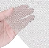 Zngou 4 Pcs Stainless Steel Woven Wire Mesh Panels 1mm Holes 0.4mm Wire view 3