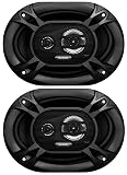 Sound Storm Laboratories EX369 6 x 9 Inch Car Audio Door Speakers - 300 Watts (per Pair), Coaxial, 3 Way, Full Range, 4 Ohms, Bocinas para Carro