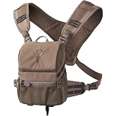 Badlands Bino X2 - Modular Binocular Harness System, Mud, Medium | Featuring roomy optics storage, interior pockets and modular mounts for a customizable setup