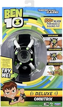 Amazon.com: Reloj juego de rol Ben 10 Deluxe Omnitrix: Toys \u0026 Games
