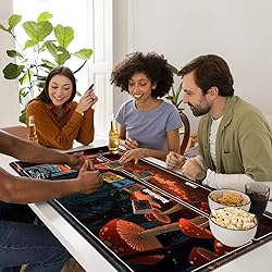 Playmat with Zones for MTG Magic The Gathering, 24
