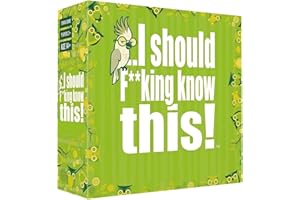 ✪®I Should F**King Known This!- Party Game with 400+ Questions - Games for Families, Strategy Game for Couples, Fun Game Nigh