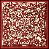 GT BANDANA 22"x22" Western 100% Cotton Bandana Multi-Purpose Headbands