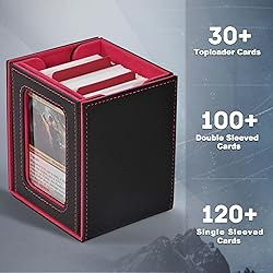 ZLCA MTG Deck Box with Commander Window
