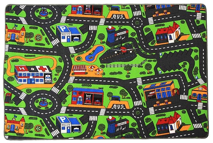 Kinderteppich Spielteppich CITY 1,40 x 2,00