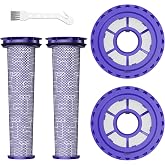 Filters Replacement for Dyson DC41 DC65 DC66 UP13 UP20 UP30 Animal, Multi Floor and Ball Vacuum Ball Animal 2 Ball Animal 3, 2 Pack Post Filters &amp; 2 Pack Pre Filter Replacement Parts