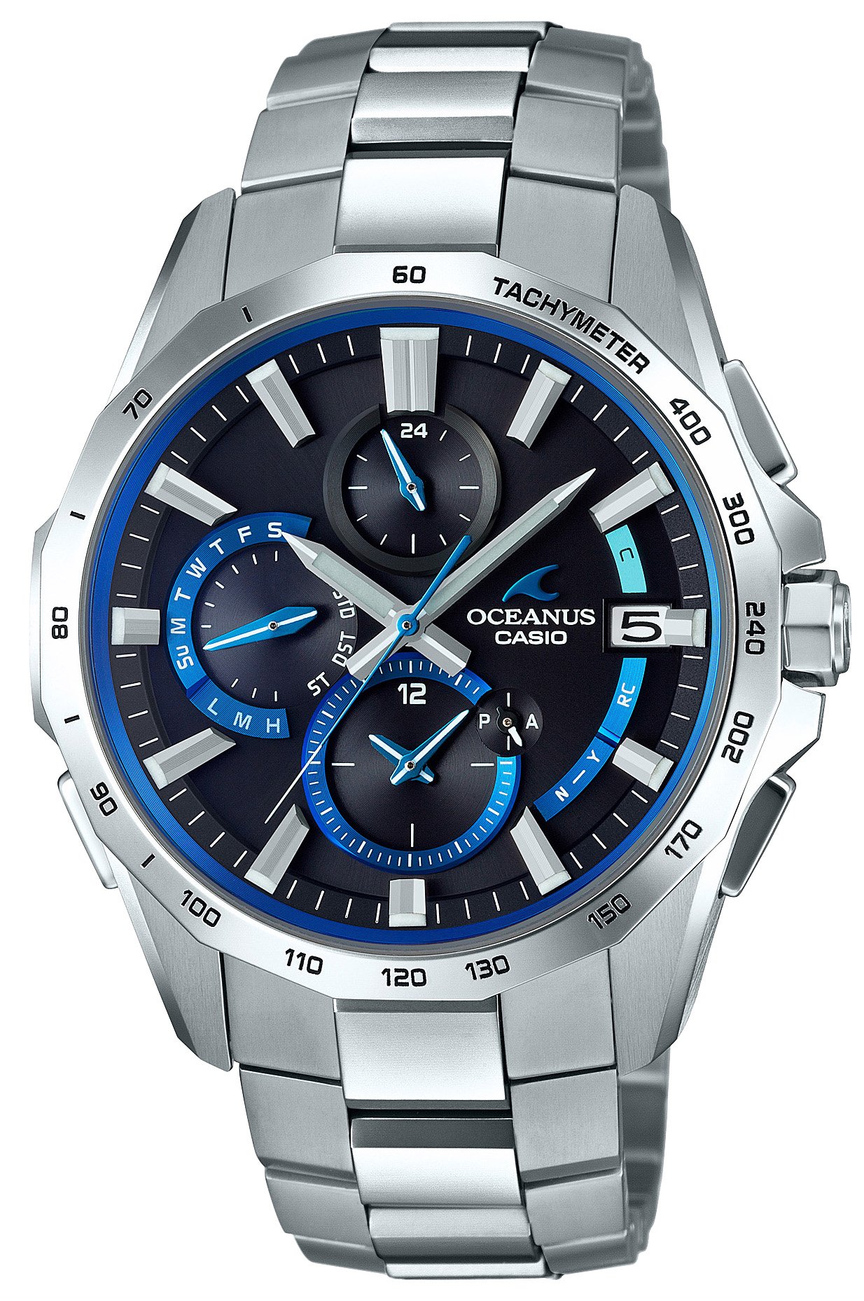 CASIO Oceanus Manta Men’s Solar Radio-controlled Watch, Bluetooth OCW-S4000-1AJF