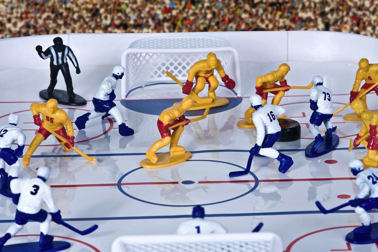 Kaskey Kids Hockey Guys – Inspires Imagination with Open-Ended Play – Includes 2 Full Teams and More – For Ages 3 and Up : Sports Fan Toy Figures : Toys & Games