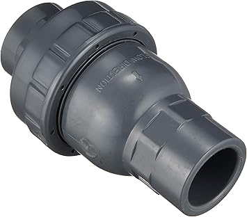 Amazon Hsバルブ U Pvc Hsボールチャッキバルブ Vp460 Ts式 Oリングバイトン 接続口径 a 型式vp460tsvo 止水栓 バルブ