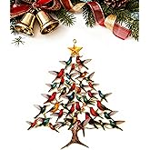 Stacked Hummingbird Christmas Decorations Hummingbird Christmas Ornament, 2D Laser-Cut Iron Metal Decor for Holiday, 2025