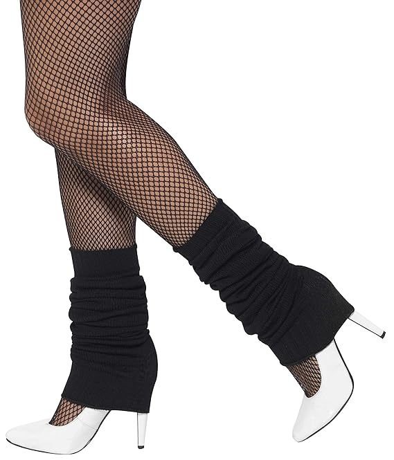 Smiffys Damen Stulpen, One Size, Schwarz, 45638