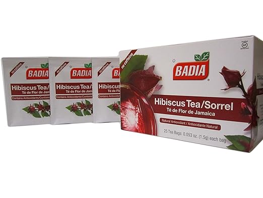 100 Bags-Hibiscus Tea Sorrel Antioxidant Diuteric/Te de Flor Jamaica Antioxidante