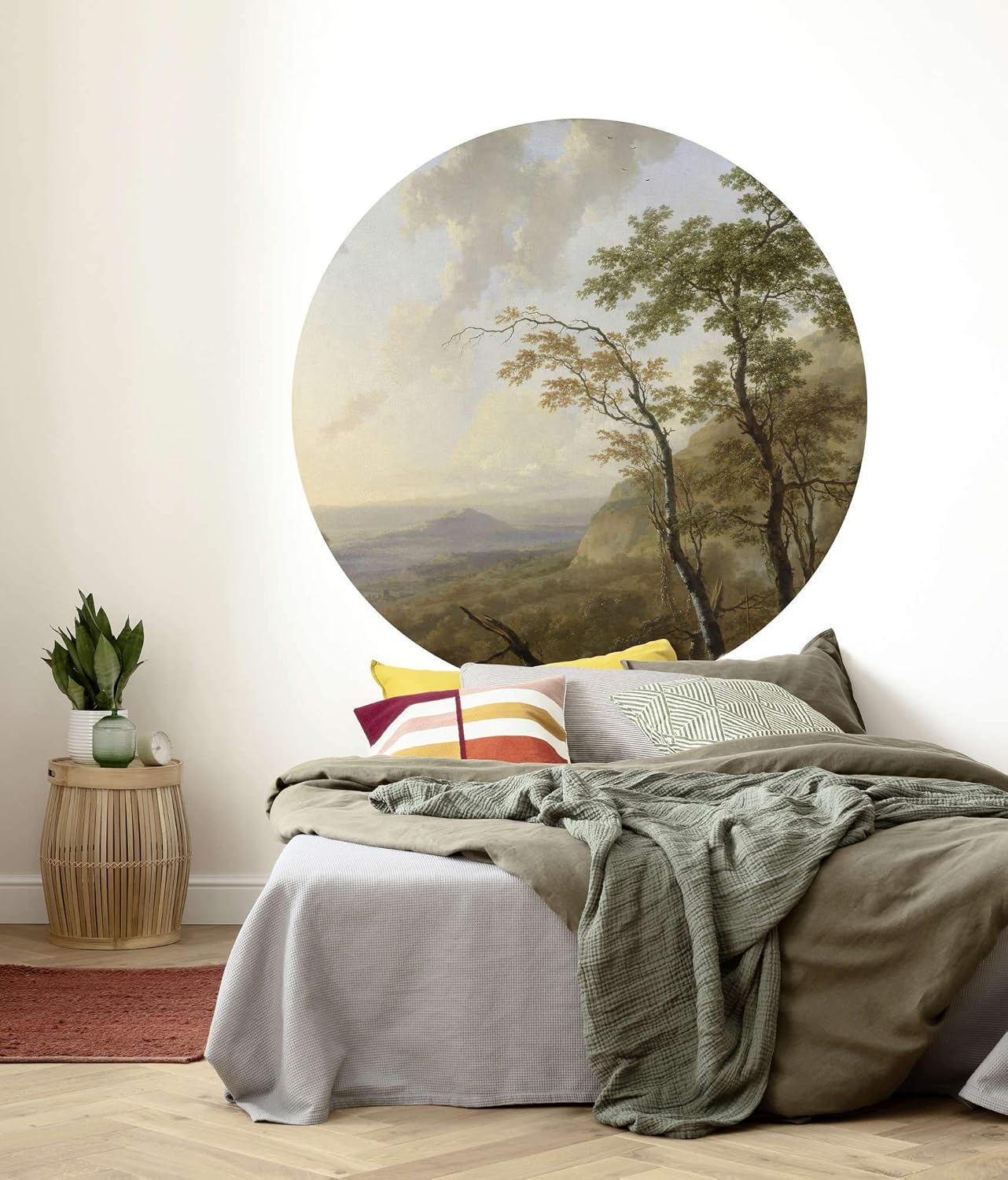 Komar D1-035 Dot, selbstblebende Vlies Fototapete Self-Adhesive and Round Photo Wallpaper, Colourful, Größe: 125 x 125 cm - Image 3