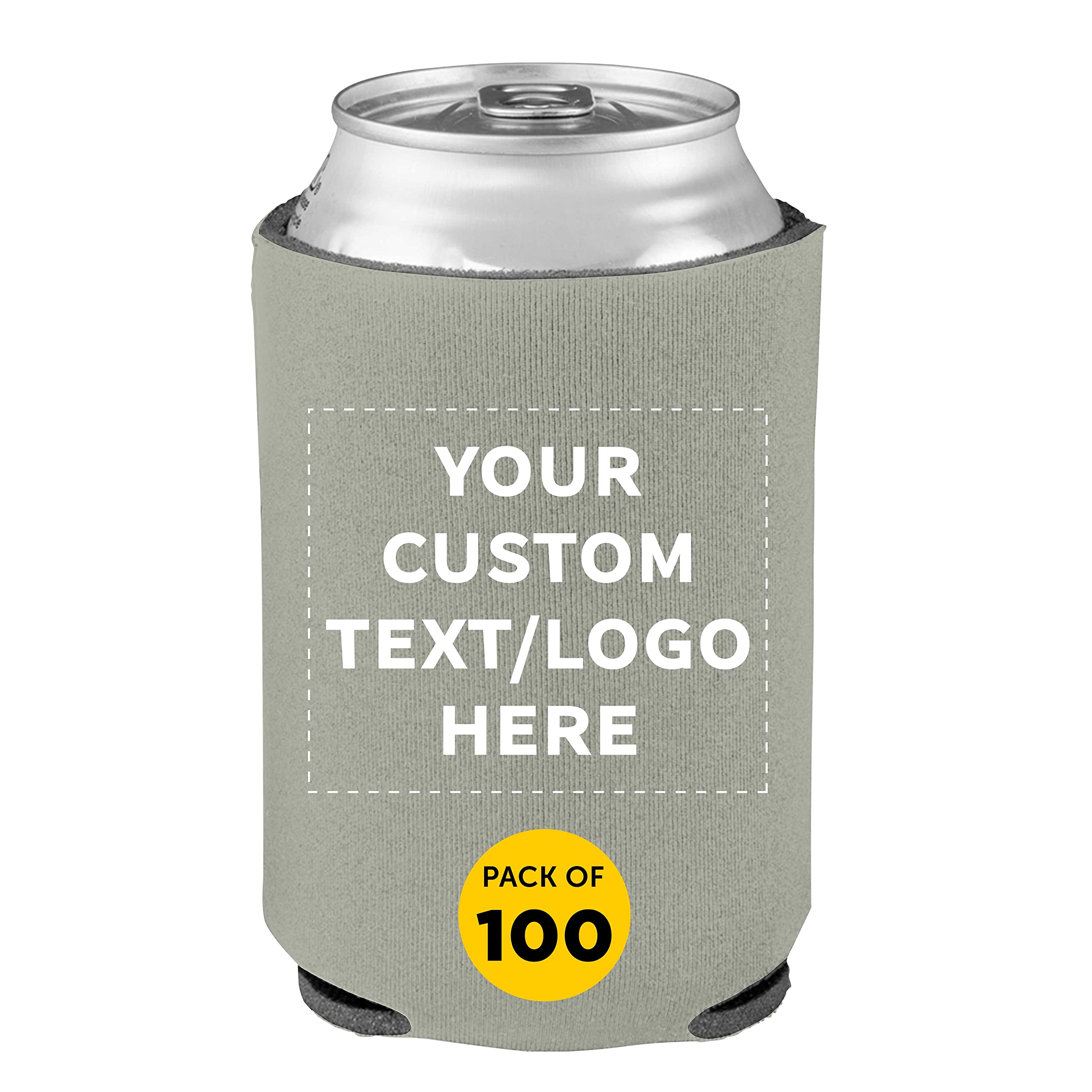 DISCOUNT PROMOS Custom Collapsible Beer Can Coolers