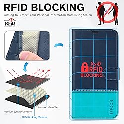 TUCCH Case Wallet for iPhone 16 Pro Max, Kickstand