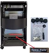 NJ The Right Choice Portable Gas Heater Indoor 4.2kW Regulator Set view 9