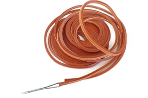 Analys CC Genuine Leather Shoelaces with Lacing Needle