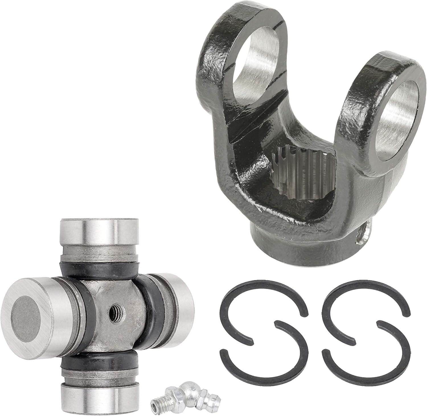 Caltric Front Drive shaft Yoke w/Ujoint compatible with Polaris RZR XP 4 1000 2014