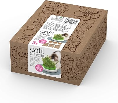 Catit Cat Grass Kit for The Catit Senses Grass Planter Pack of 15